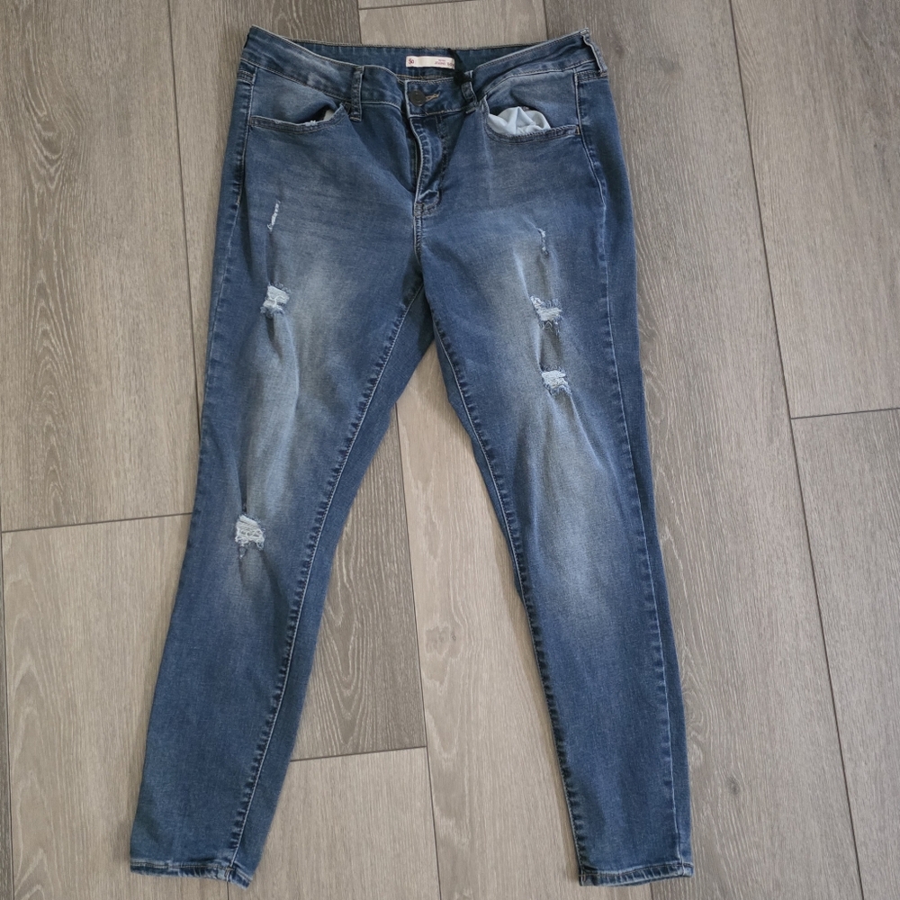 SO Blue Jeans Size 15 Worn Once